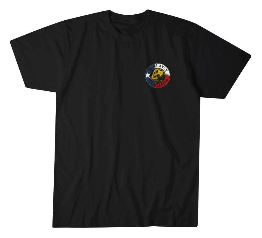 Howitzer Style Men's T-Shirt Chris Kyle Texas Medallion Military Grunt MFG - Suitable for Sports Wear Pure Cotton