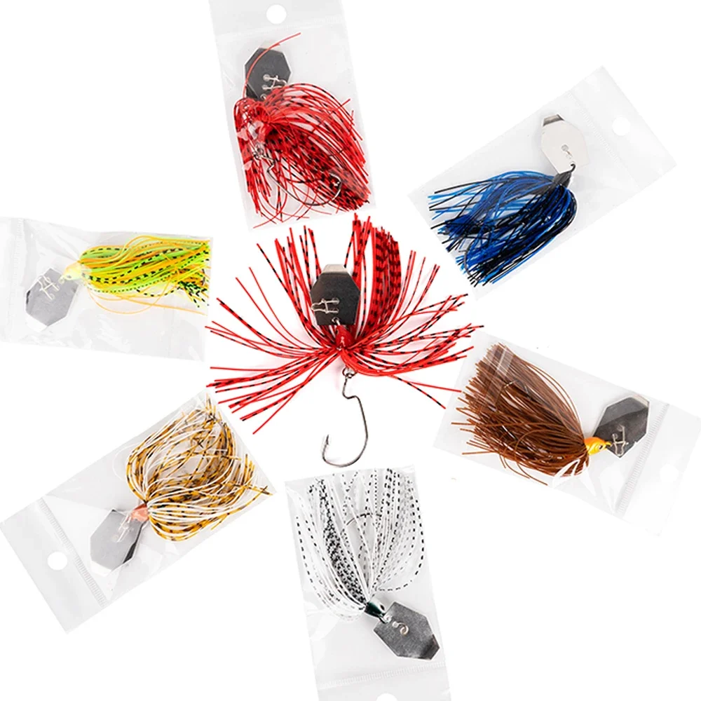 13G fishing lure Chatter bait spinner bait Big Blade Jig Dancer Buzzbait wobbler chatterbait for bass pike