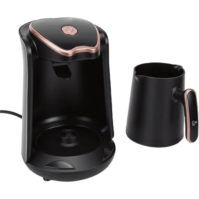 B15C& Turkish Coffee Maker, Portable Automatic Coffee Pot, Consistent Hot Brewer With Compact Design, Ideal For Home