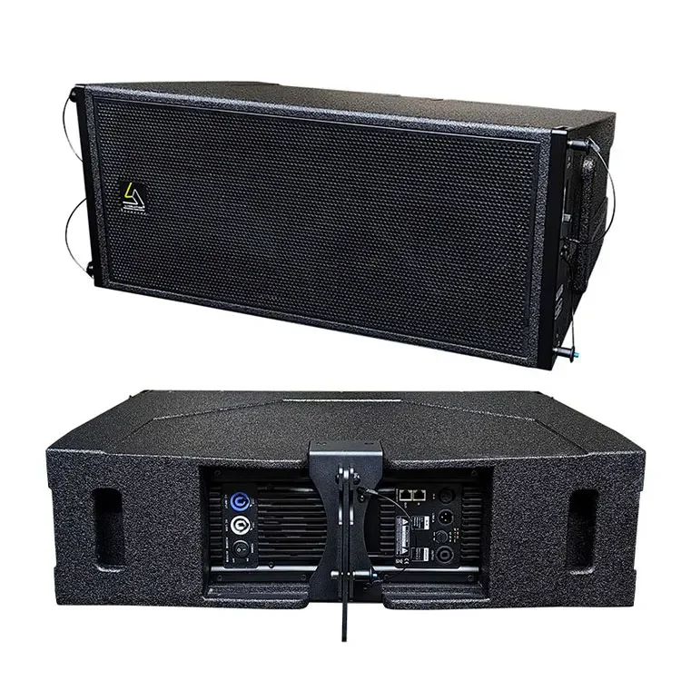 500W professional audio passive dual 8 inches Bass speaker 3 way pa system outdoor concert sound system line array speakers