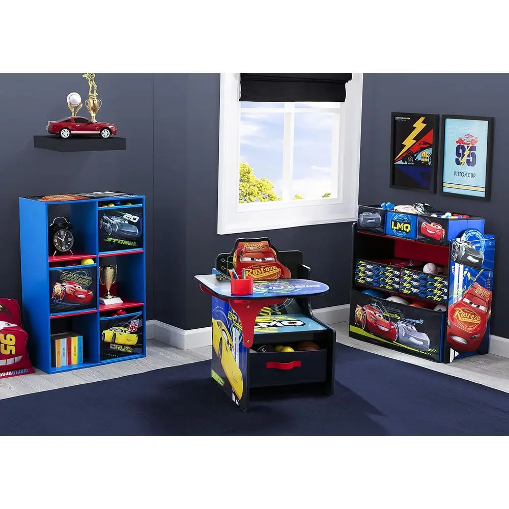 Chair Desk With Storage Bin, /Pixar Cars