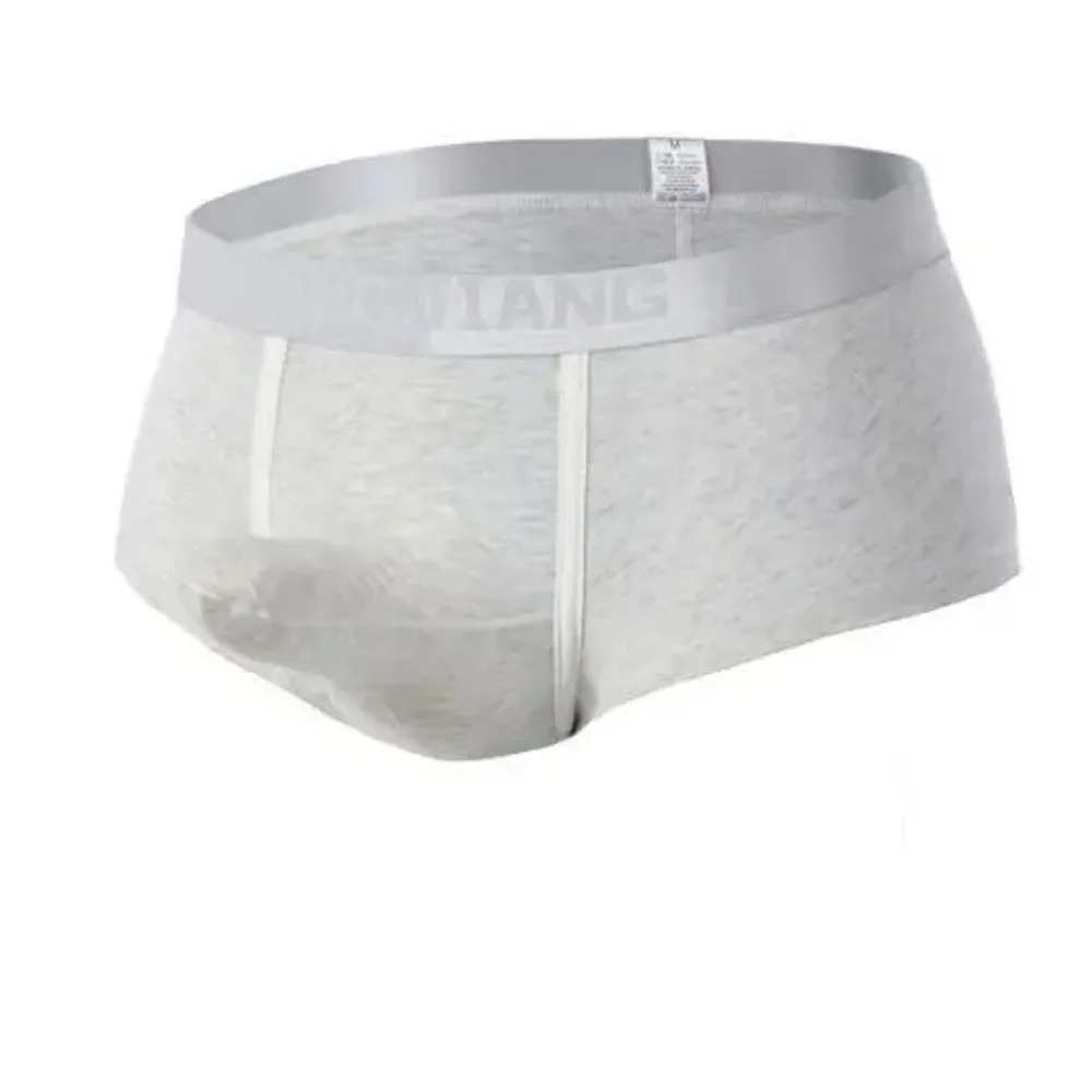 Cotton Boxers Men Underwear Boxer Soft Elephant Trunk Shorts Separation Boxer Elephant Nose Sexy Panties Male Penis Underpants