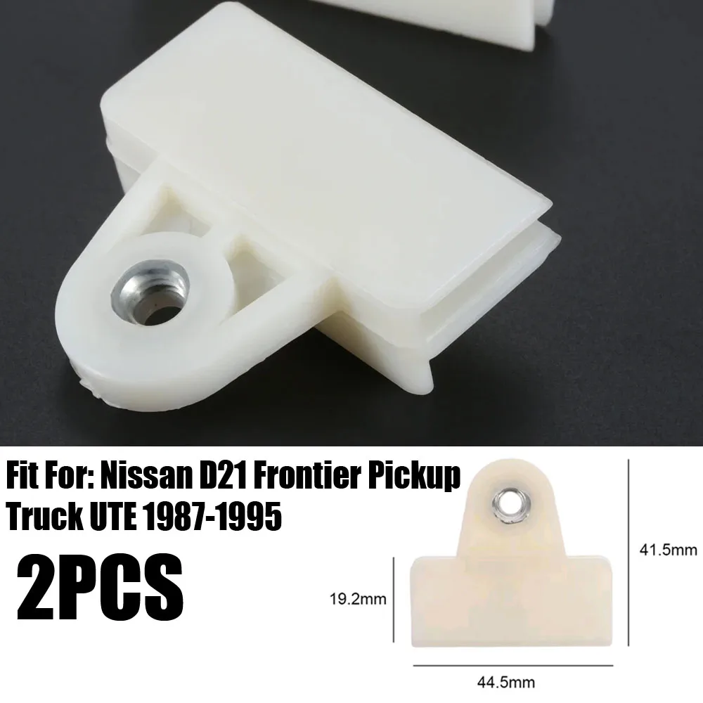 

Car Glass Slider Connector Window Retainer Clip Door Channel Regulator for Nissan D21 Frontier Pickup Truck UTE 1987-1995