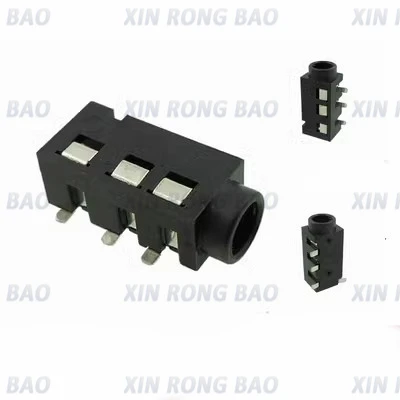 

10PCS 3.5MM Headphone Jack PJ-320D Audio Jack 4 Pin SMD SMT MP3 Accessories PJ320D