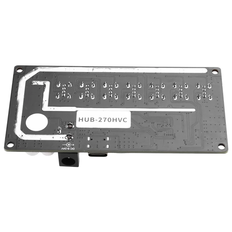 ABFM-USB2.0 HUB Splitter 1-To-7 منافذ مع إمداد منفذ الطاقة 9-24 فولت USB2.0 HUB واحد إلى سبعة وحدة التوصيل والتشغيل