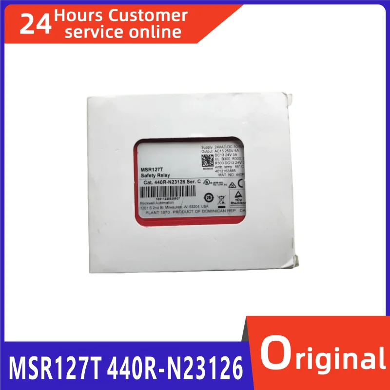 

Совершенно новое оригинальное реле безопасности MSR127T 440R-N23126