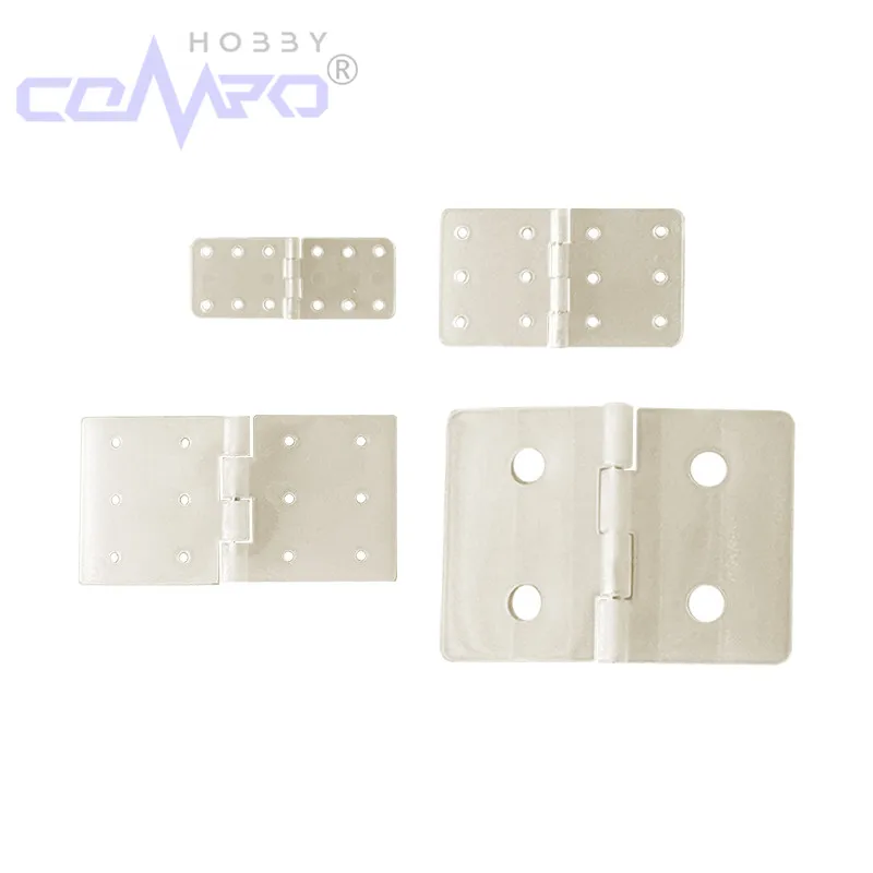 

20 Pcs Nylon Pinned Hinges Color White/Grey/Black With Removable Split Pin For KT foam Fixed Wing RC Aircraft Model Plane