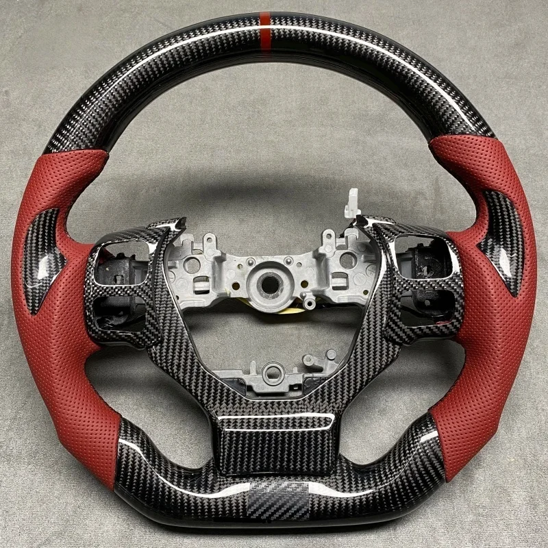 

Factory Direct Sales Custom Carbon Fiber Steering Wheel for Lexus NX GX GS ES IS RX Steering Wheel Can Be Customized