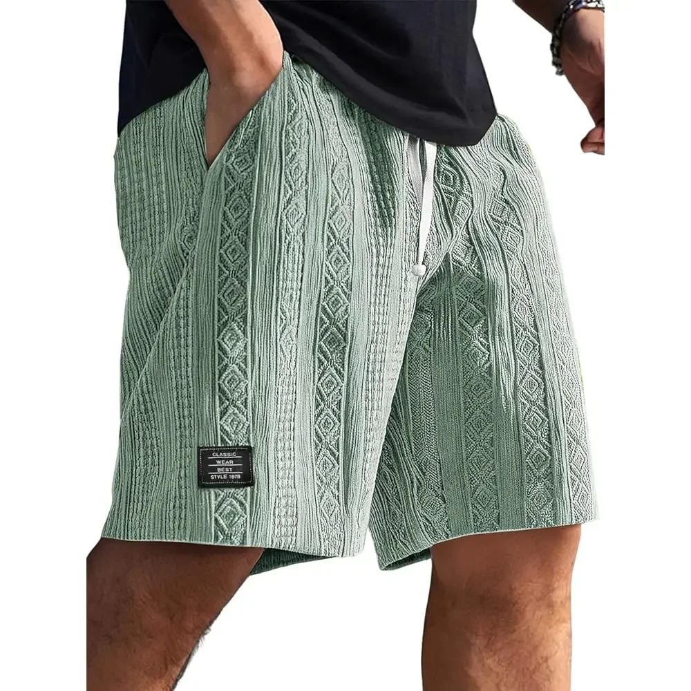 

Mens Shorts Casual Summer Beach Shorts Cargo Short Loose Fit with Side Pockets for Vacation