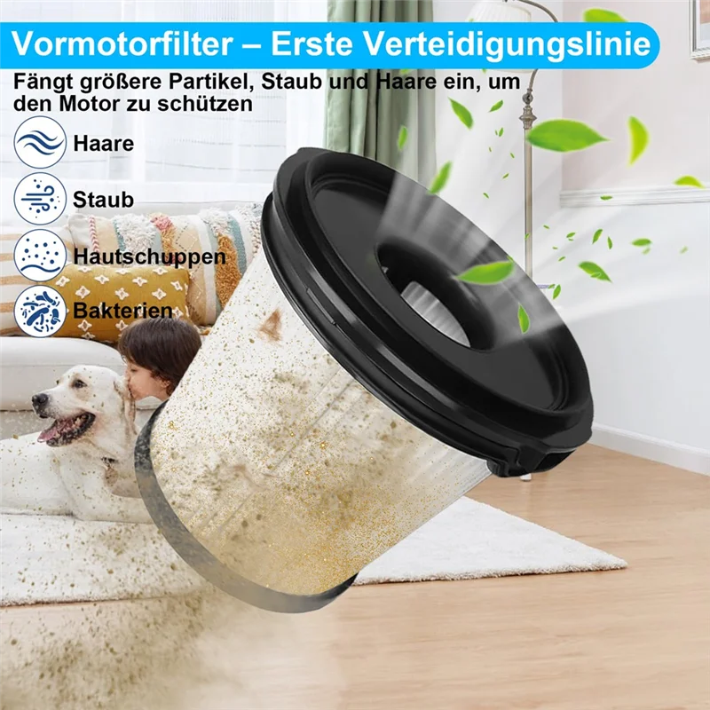 فلتر N92R كامل IW3612EU للمكنسة الكهربائية اللاسلكية Shark Detect Pro مع نظام فارغ تلقائي IW3612EU IW3612EUT #4