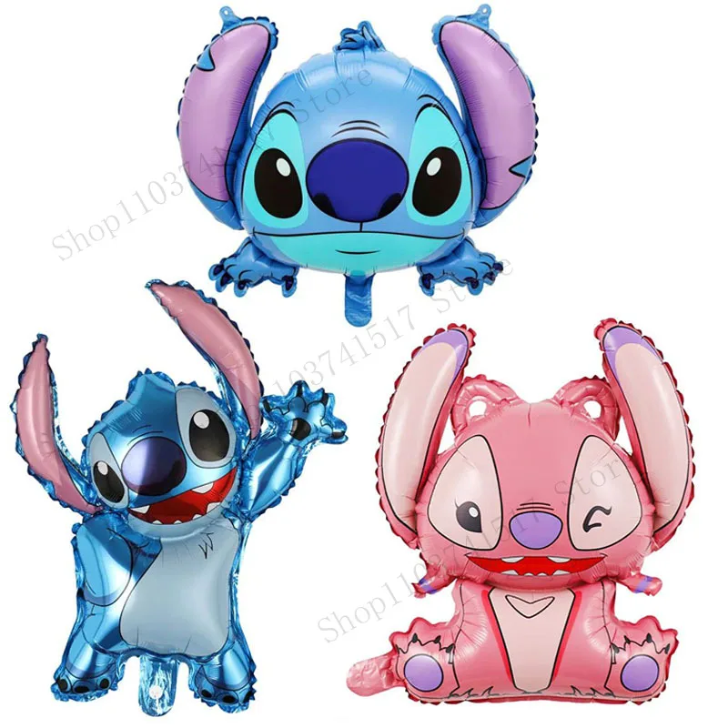 

Lilo & Stitch Balloon Children's Happy Birthday Party Decoration Cartoon Disney Balloons Baby Shower Supplies Kids Gifts