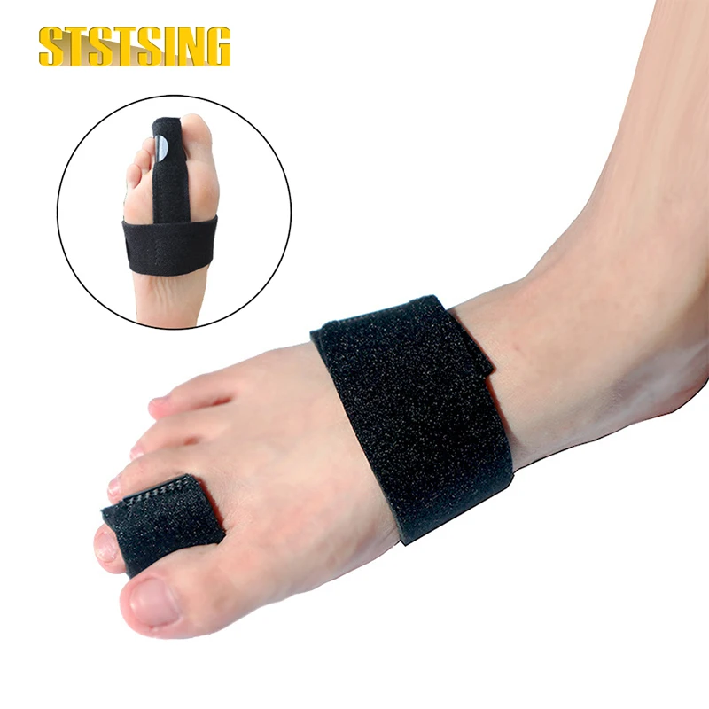 

1Pcs Toe Splint, Toe Straightener for Bent Toe,Hammer Toe,Crooked Toe,Claw Toe,Toe Wrap to Support and Align Toe