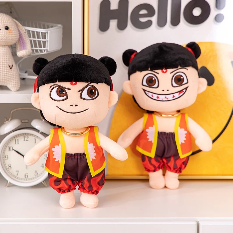 

25CM Nezha2 Born Bonds Cartoon Simulation Anime Action Characters Stuffed Plush Toys Cute Doll Gifts Toy Nezha Brain Dolls