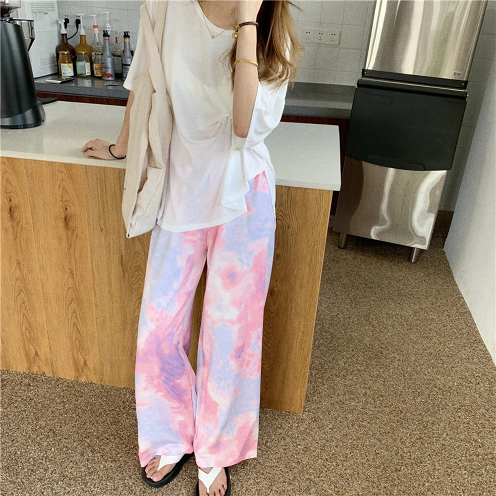 

Stylish Pants Women 1pc Comfortable For Spring & Autumn For Zebra Size Medium Elasticity Polyester Tie Dye