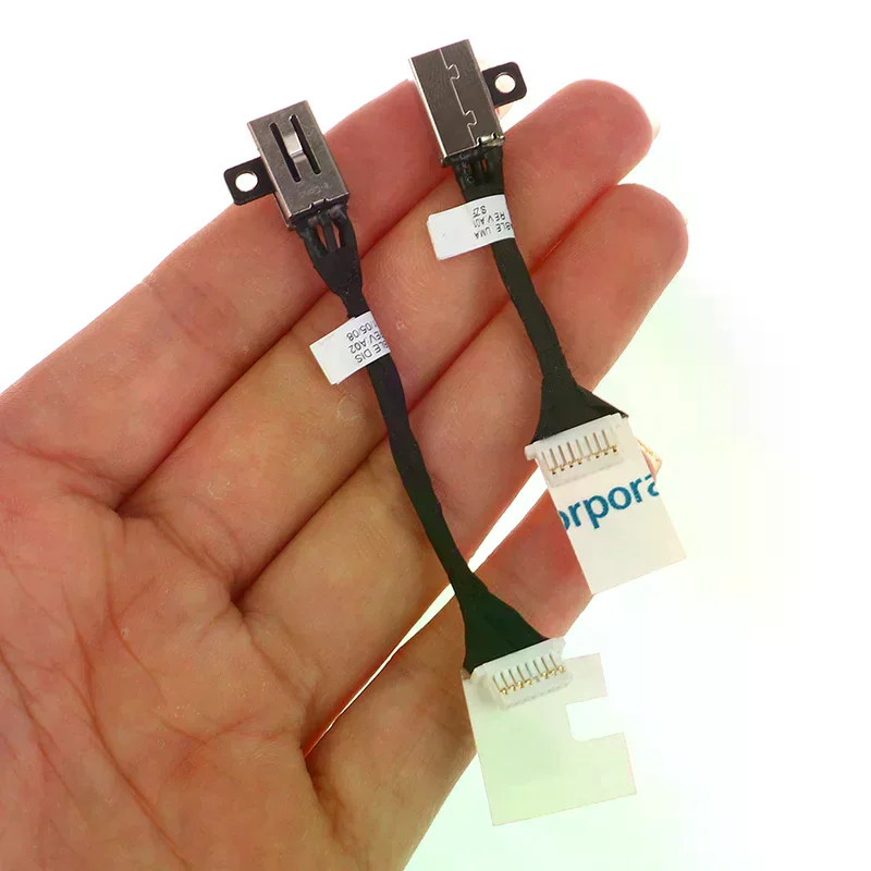 لخط العرض 3410 3510 E3510 E3410 محمول شحن الكابلات المرنة 07DM5H 0N8R4T تيار مستمر كابل المقبس الطاقة #6