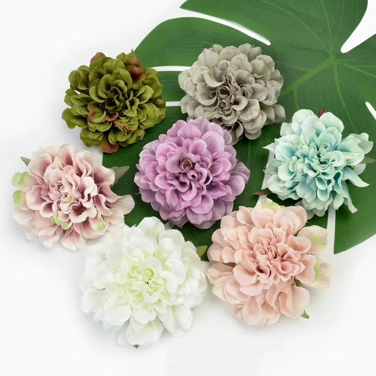 5/10 Stücke Künstliche Blumen Seide Pfingstrose Blumen Kopf DIY Hochzeit Brautstrauß Zubehör Gefälschte Blumen Home Party Dekoration