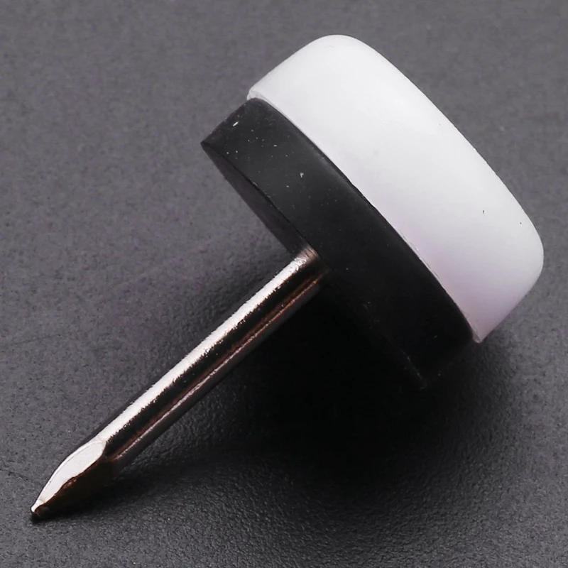 مسمار على النايلون المنزلق وسادة ، سميكة الأثاث الإنزلاق ، حامي الكلمة ل الساق الخشبية ، كرسي ، الجدول ، أريكة ، 18 مللي متر أو 0.7 بوصة ، 40 قطعة