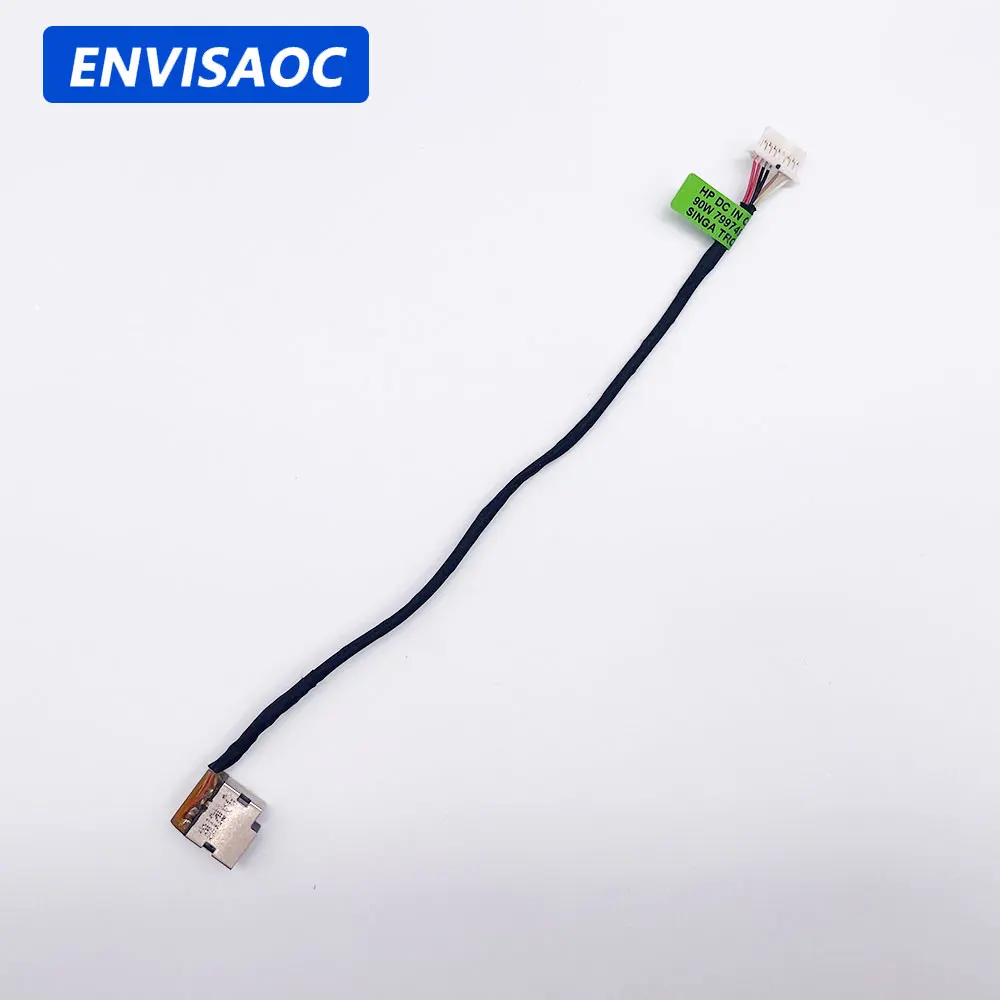 

For HP 17-BS 17T-BS 17G-BR 17-BR 17-AK 17Q-BU 17-AE TPN-W129 TPN-W130 Laptop DC Power Jack DC-IN Charging Flex Cable