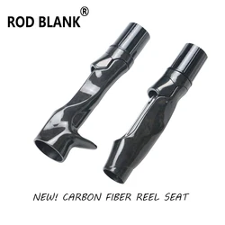 Rod Blank 1Pc New Carbon Fiber Reel Seat Spinning Casting Reel Seat Fishing Rod Building Component Rod DIY Repair Accessores