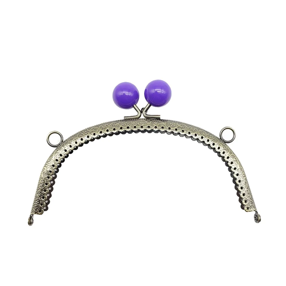 

Vintage Metal Purse Frame Kiss Clasp Bag Hardware Candy Color Purse Clasp Frame Bag Kiss Clasp Lock Bag Making