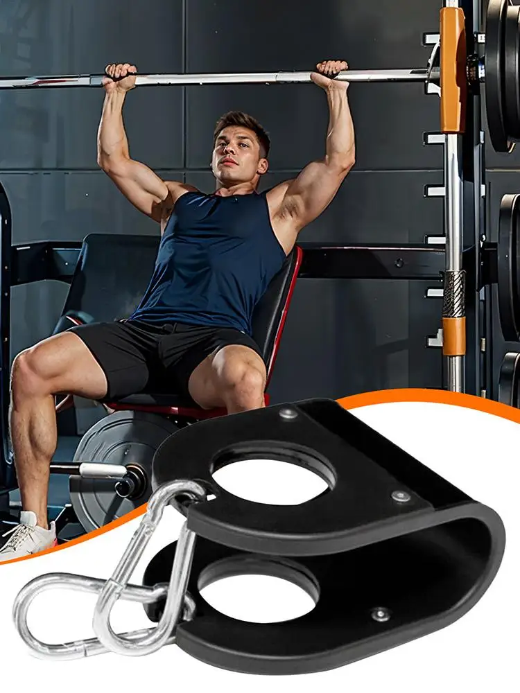 

Gym Clips Barbell Ergonomic Carbon Steel Gym Barbell U-clips Multi-Functional Exercise Accessories Home Workout Equipment for