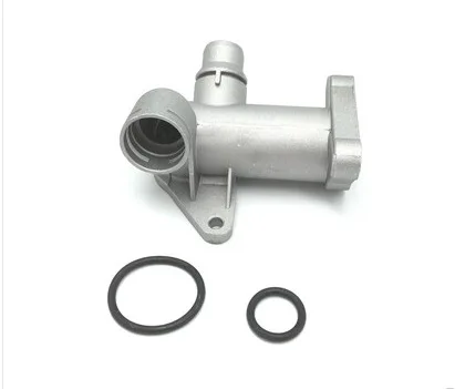 Suitable for Audi C5A6 Passat B5 cylinder head three-way four-way warm air pipe three-way aluminum 058121132 058121133