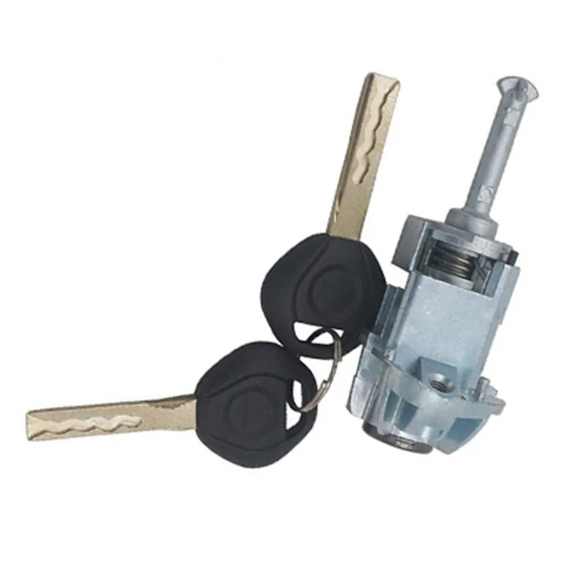 

Reemplazo base cilindro cerradura puerta coche 51217019975 lado izquierdo con llaves para BMW 3 'E46 Series 325I 325Xi 330C