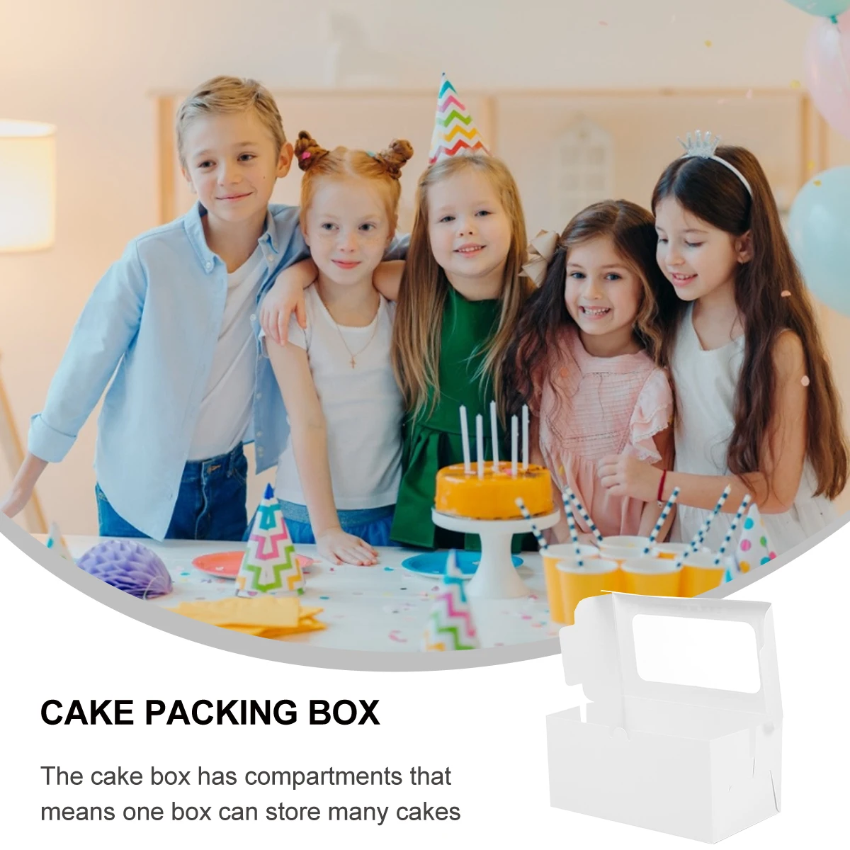 

Egg Tart Box Dessert Box Cupcake Package Cake Wrapping Egg Tart Packing Box