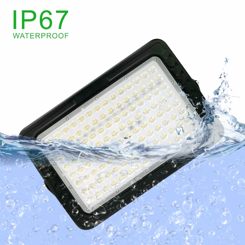 ไฟ LED น้ําท่วมกลางแจ้ง 50W 100W 150W 200W LED Floodlight IP67 โมเดิร์นโคมไฟติดผนังกันน้ํา 220V Spotlight โคมไฟสวน