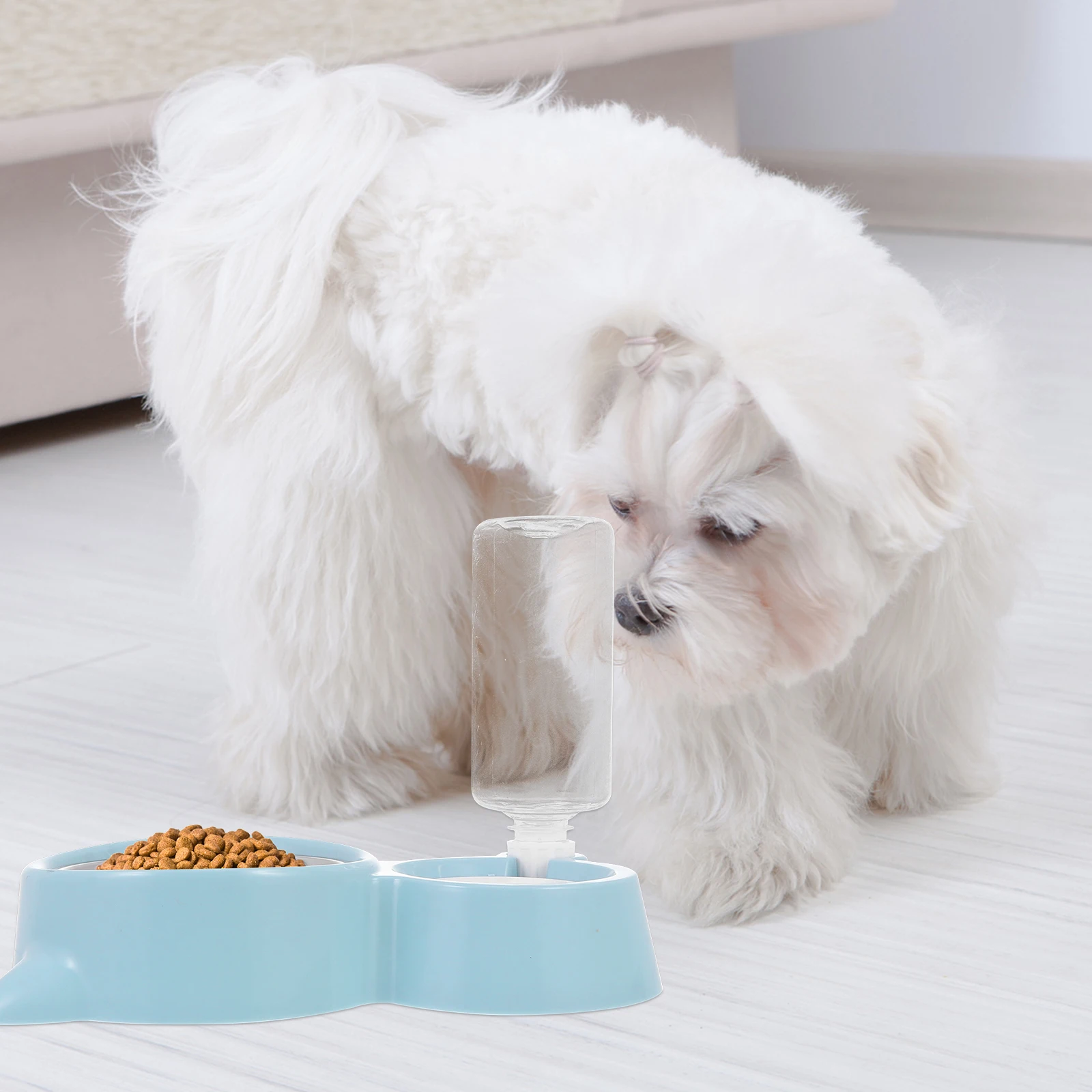 

Anti Choking Stainless Steel Pet Bowl Durable Lightweight Food Water Dispenser Cats Dogs Easy Clean Portable Feeder HIPS for Dog