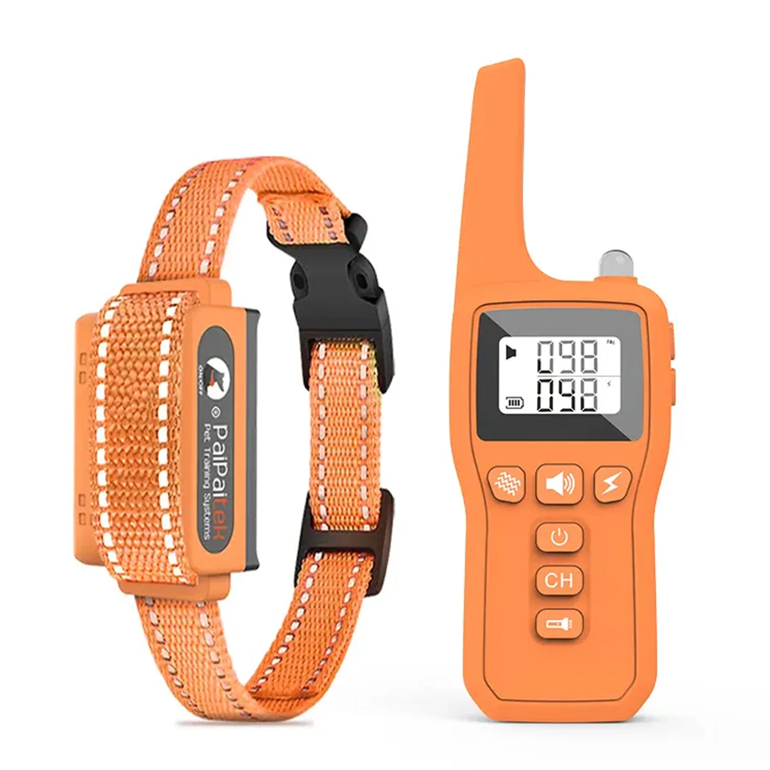 Pet Supplies and Equipment 3280FT 100 Level Shock Dog E Collar Dog Training Collar with Remote