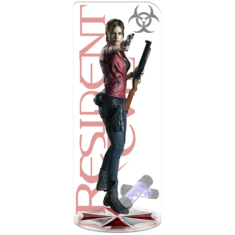 15CM NEW RE4 Castle 4 Reset Version of the Game Surrounding AcrylicKeychain Wholesale Display Model Christmas Gift