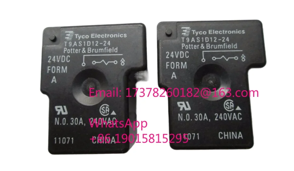 

HOT NEW 24V relay T9AS1D12-24 T9AS1D1224 T9AS1D12-24VDC 24VDC DC24V 24V 30A 240VAC 4PIN
