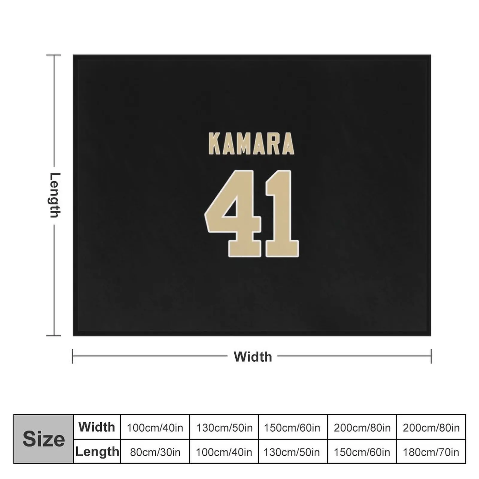 Alvin Kamara Throw Blanket Luxury St Summer Beddings Blankets