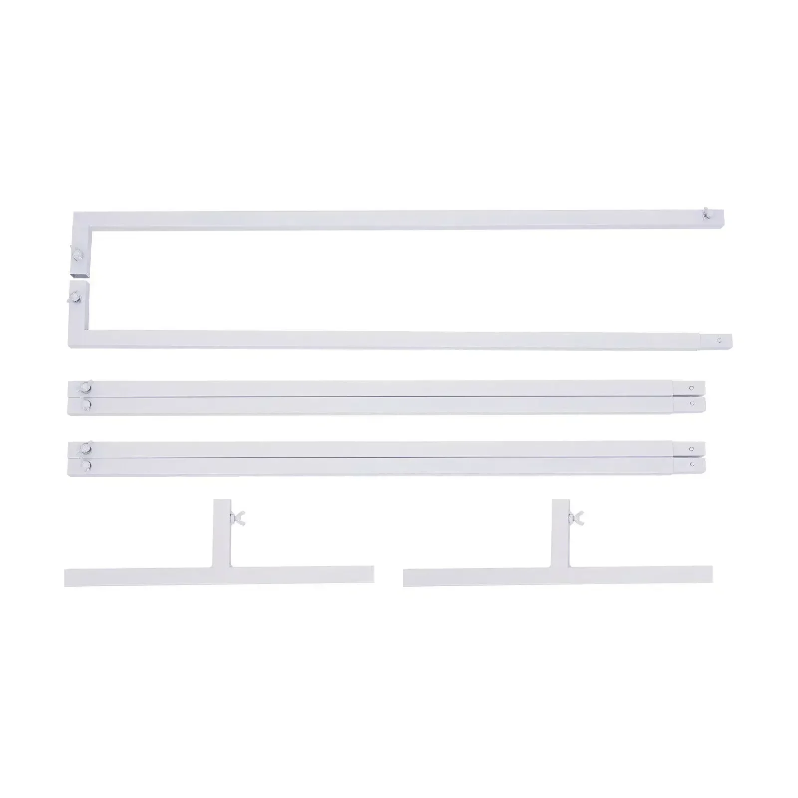 Square Arch Wedding Backdrop Stand - Metal Flower Rack for Ceremony & Party Decor