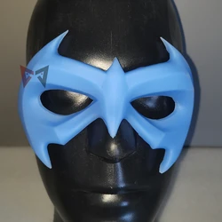New Night Cosplay Prop Wings Eye Patch Mask Blue Color For Halloween Party Christmas