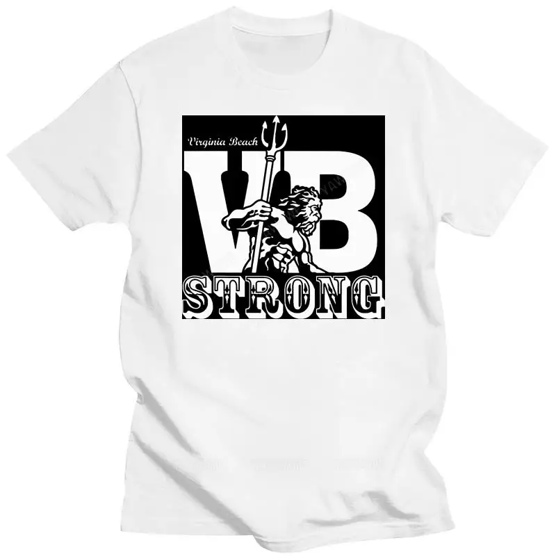 

Black t shirt for male summer brand tee-shirt Men'S Vb Strong T-Shirt Size M-3Xl Graphic teenager cotton tee shirt fashion top