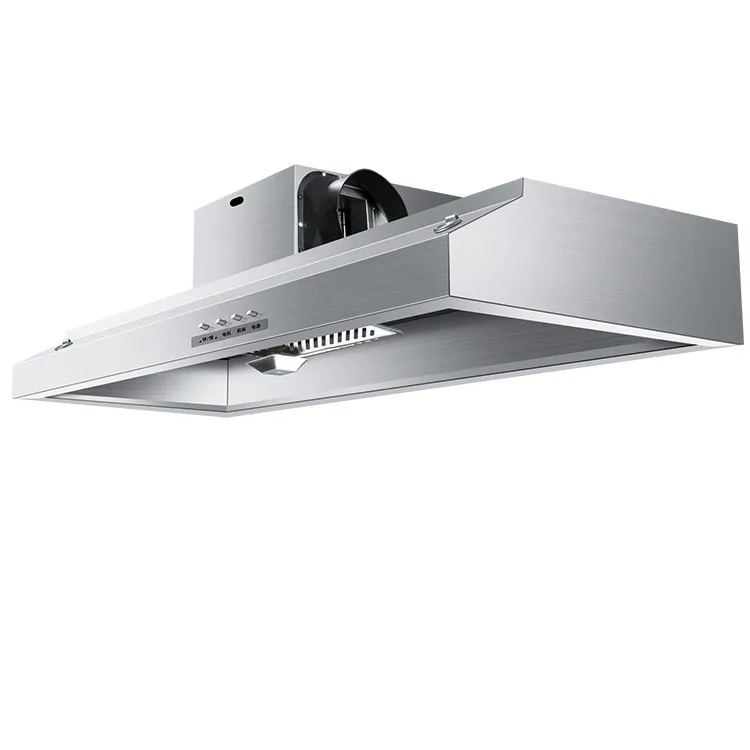 Range hood large suction double motor hotel household kitchen hood firewood soil stove purification