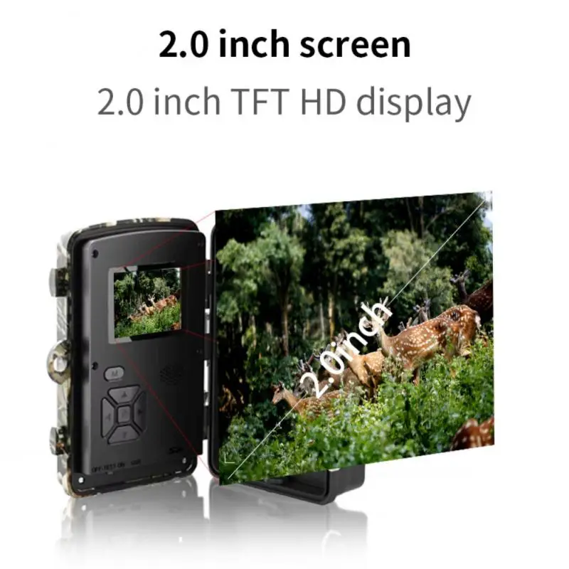 

Wildlife Scouting Cameras Waterproof Night Vision Motion Sensor Wild Animal Trail Surveillance Detector Camera