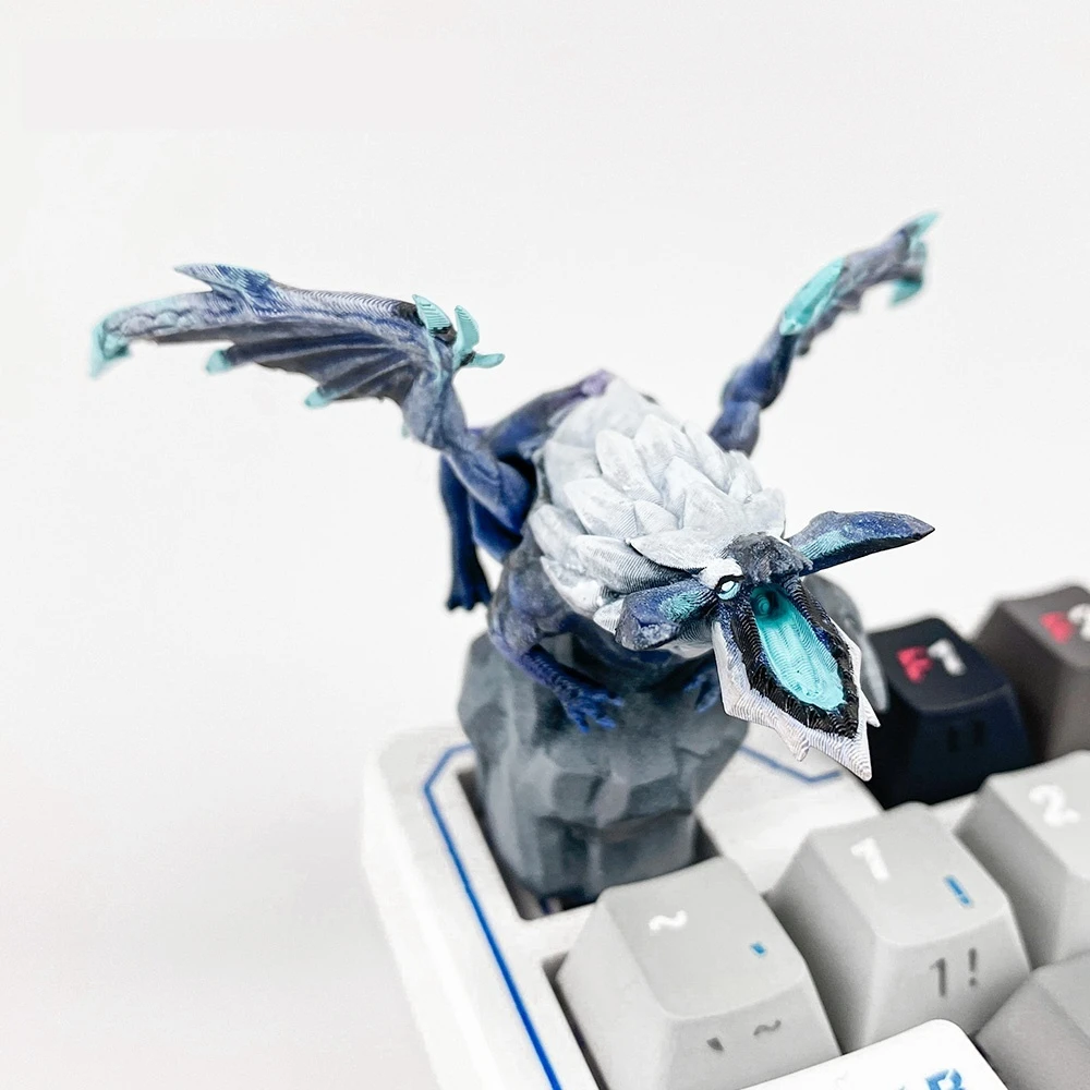 Para lol keycap teclado mecânico móvel 3d chave liga das lendas antigo dragão keycaps lol mercadoria