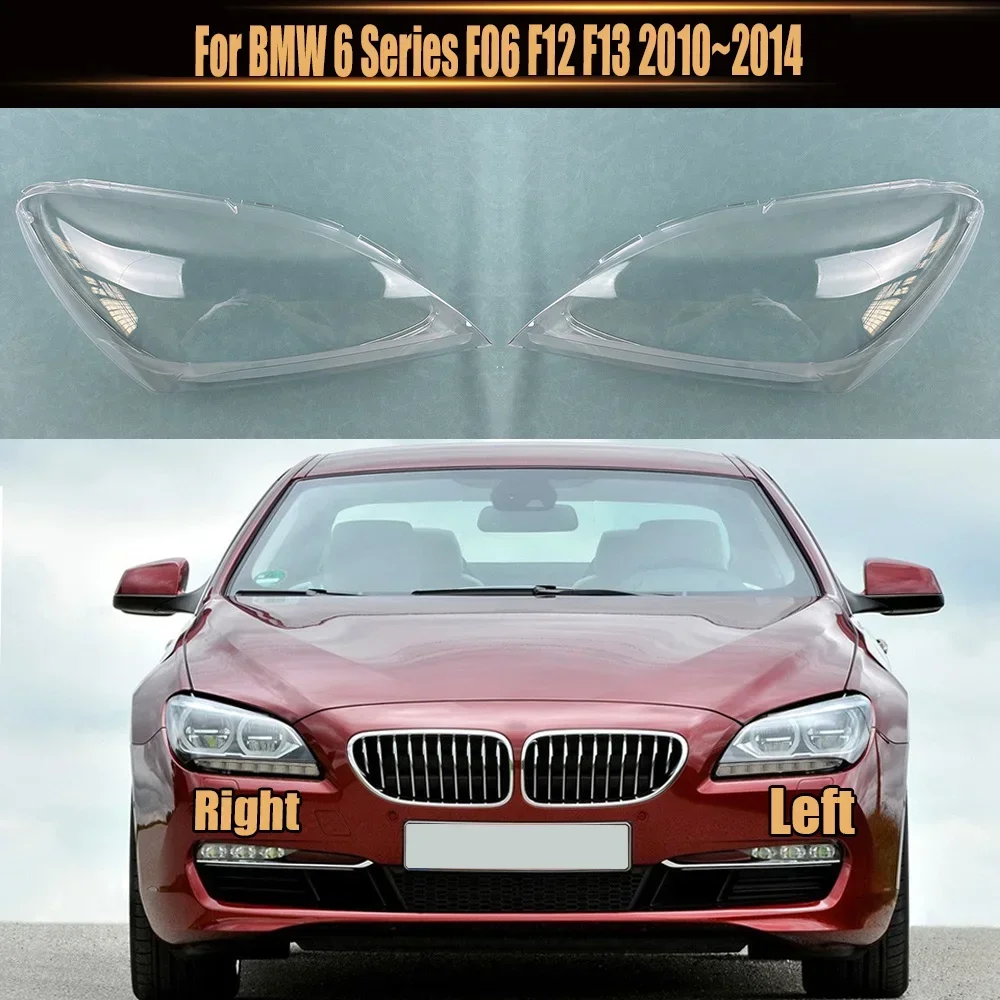 

Для BMW 6 серии F06 F12 F13 2010 ~ 2014 крышка фары прозрачный корпус фары линзы заменить оригинальный абажур из плексигласа