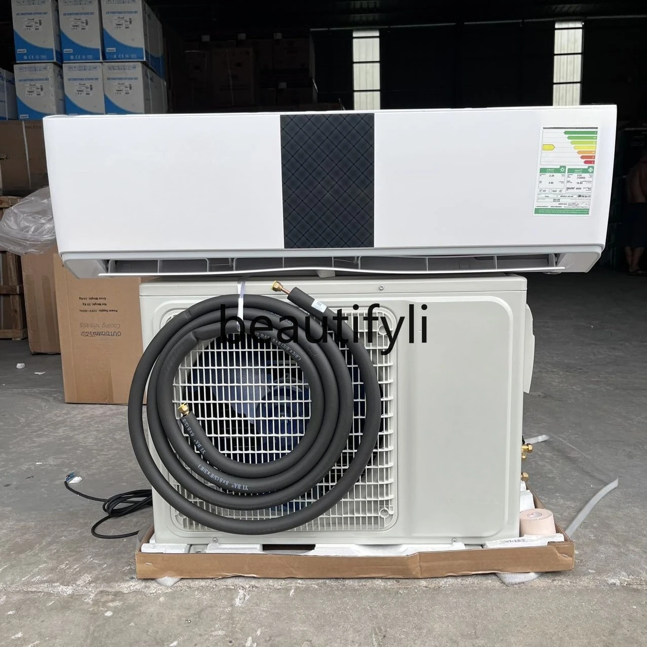 

12000Btu split type, air conditioner, heating and cooling hanging machine 1.5P spilt-type air conditioner