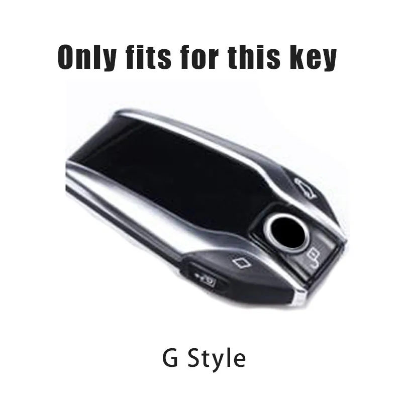 Car Smart Remote Key Fob Case Cover Holder Shell For BMW 5 7 Series G11 G12 G30 G31 G32 i8 I12 I15 G01 X3 G02 X4 G05 X5 G07 X7