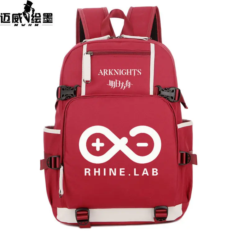 Arknights Anime Merchandise Amiya Angelic Male Female Primary And Secondary School Students Printed Backpack Laptop Bag Anime - Image 6