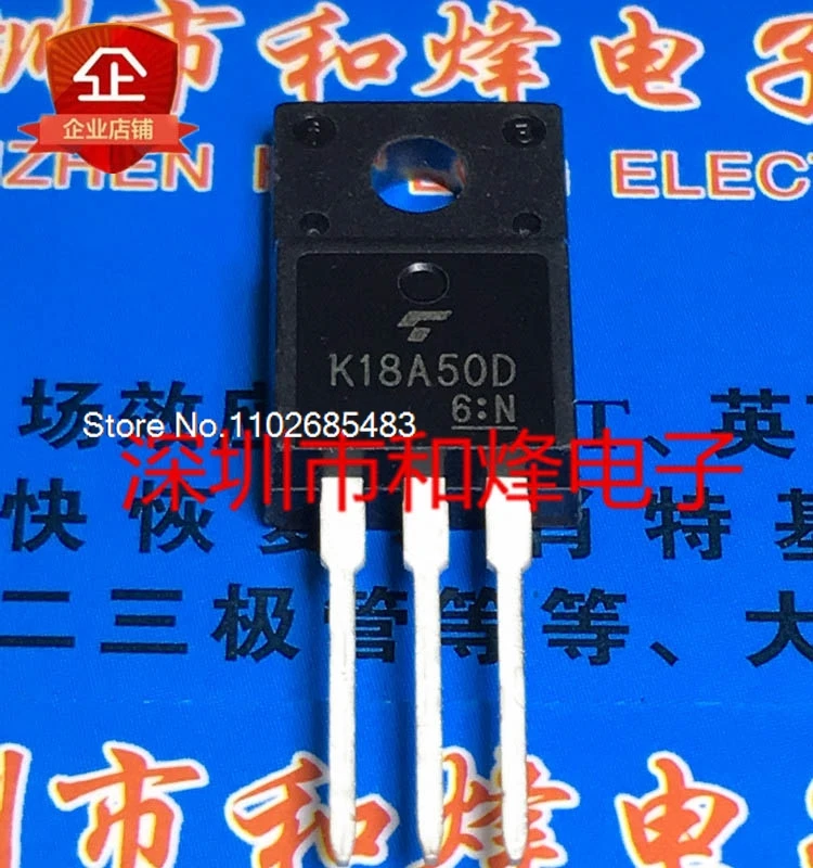 

（10PCS/LOT）K18A50D TK18A50D TO-220F MOS 500V 18A