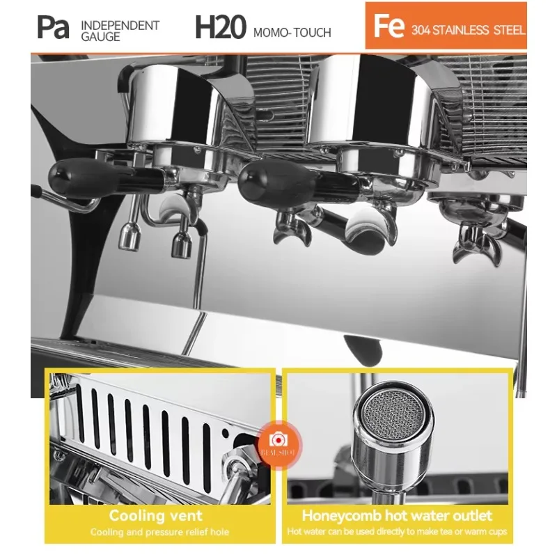 New Original Conti S for Cafes Commerical Espresso Coffee Machine