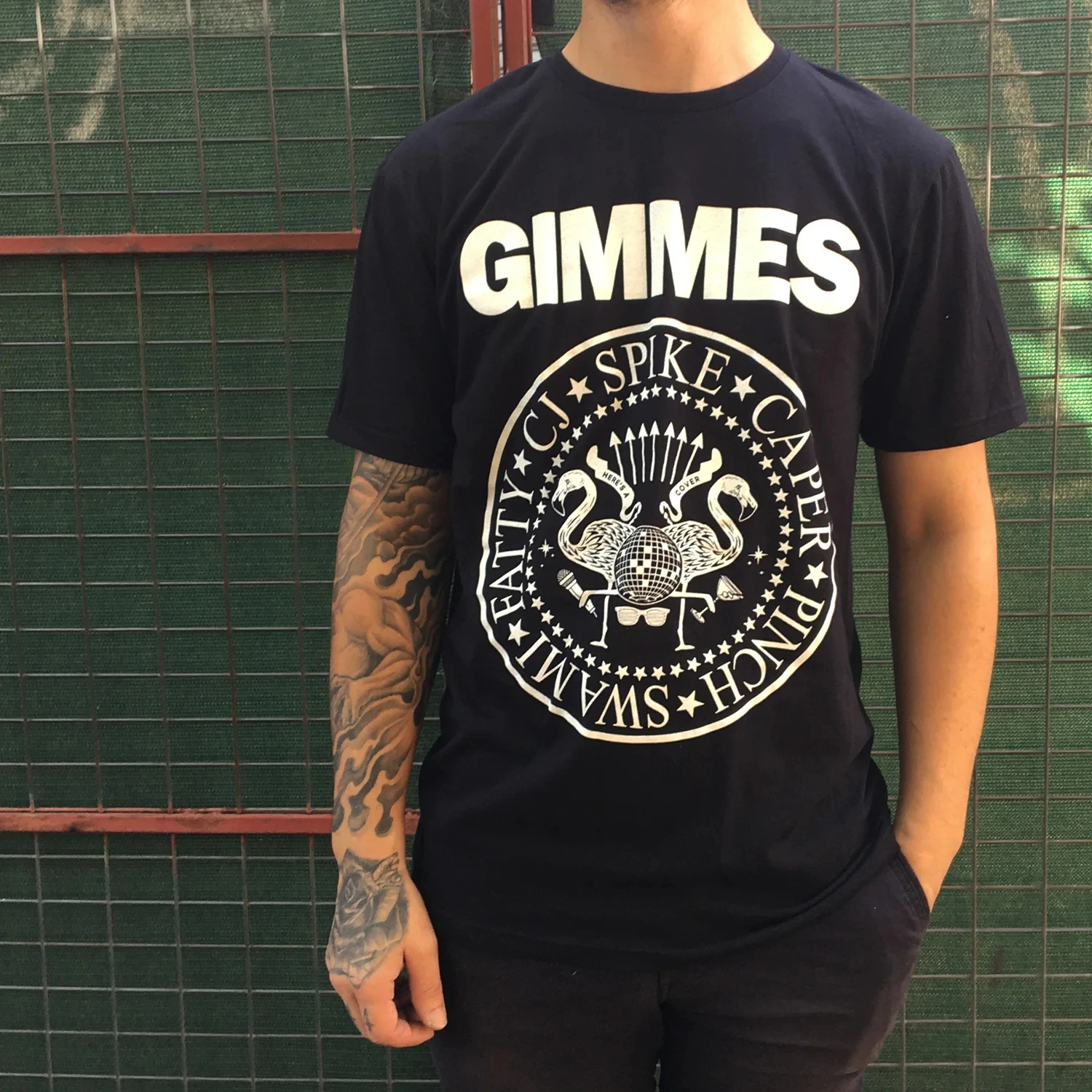 Camisetas para hombre Me First and The Gimme Gimmes Band, camiseta de manga corta estampada Unisex, camiseta de algodón a la moda, camisetas de verano Hip Hop