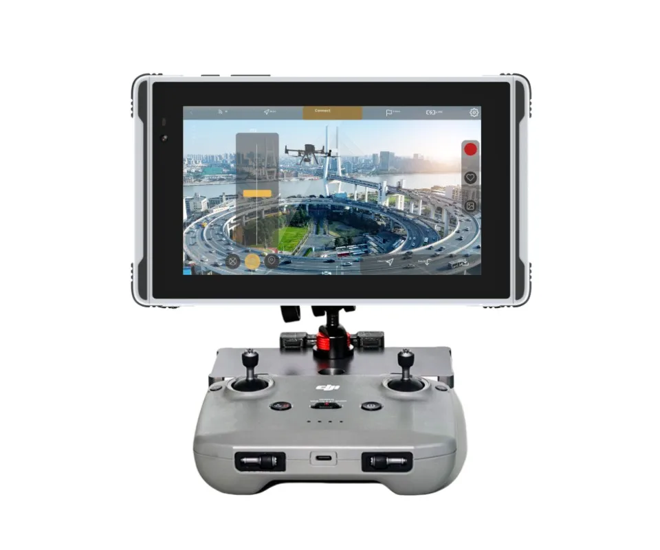 2600Nits Drone Rugged Tablet for DJI Mavic 3 MINI Air 2 PRO FPV UAV Control Accessories Sunlight Readable 7' Android Hugerock X7