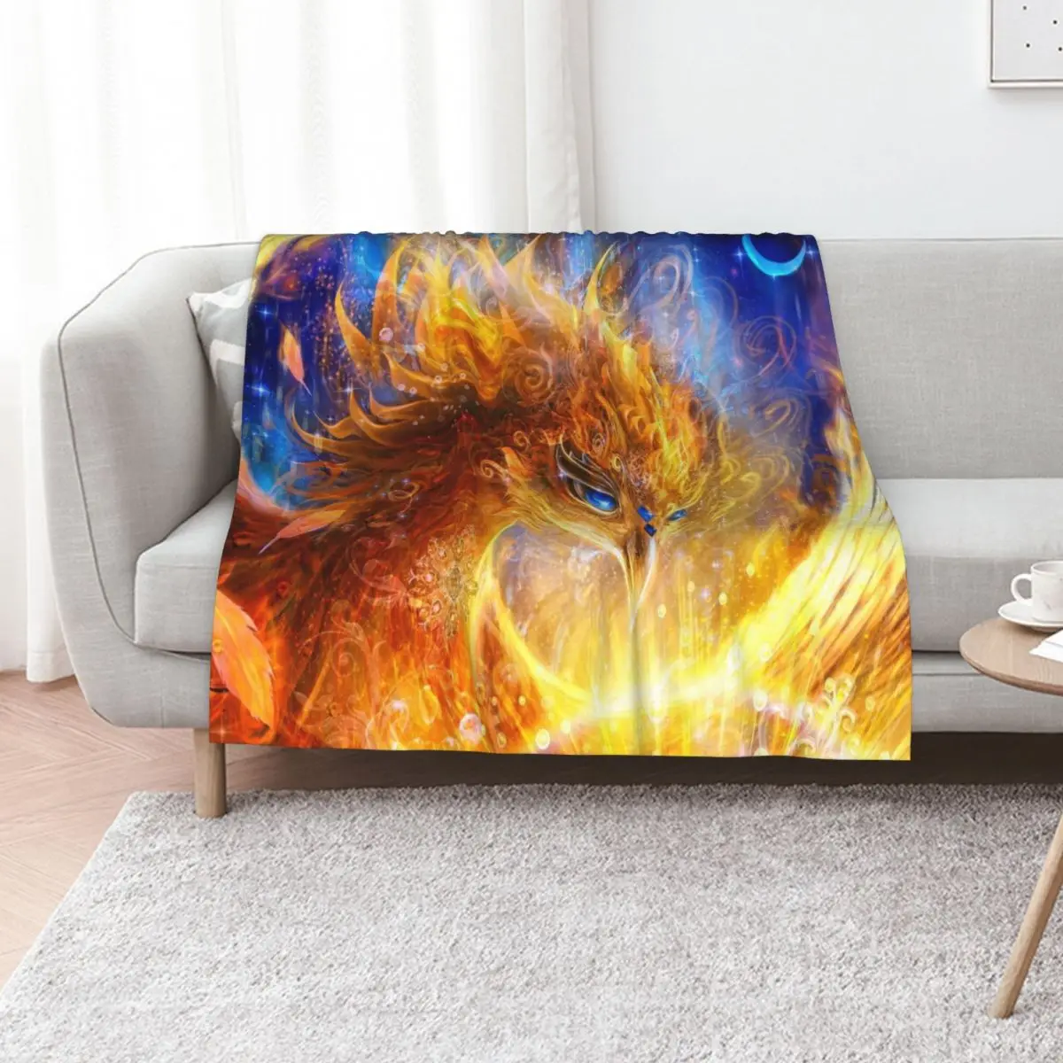 Watch Me Rise Throw Blanket No Pilling Soft Warm Blanket for Bed