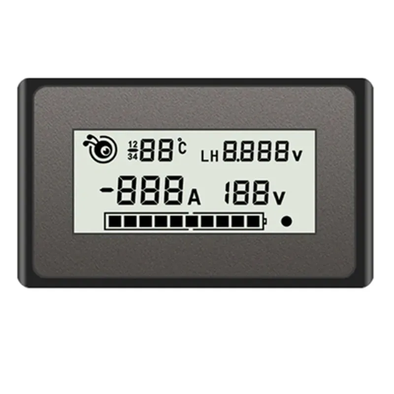 BMS 3.8 inch LCD Display Screen show voltage 16S 20S 24S 22S Li-ion Lipo lifepo4 Battery Protection Board Voltage Capacity Meter